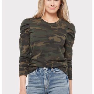 Anthropologie Camo Sweatshirt